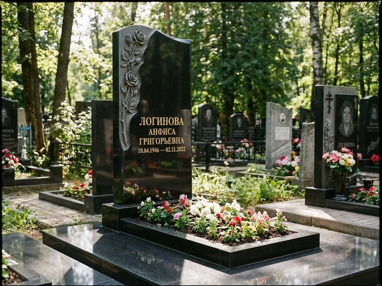 Памятник с барельефом — выполненная работа 10 в Альметьевске