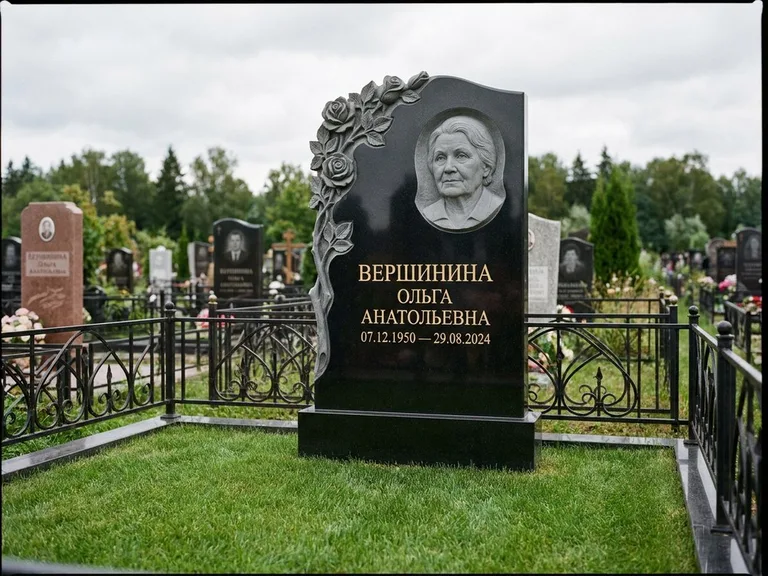 Памятник с барельефом — выполненная работа 39 в Альметьевске