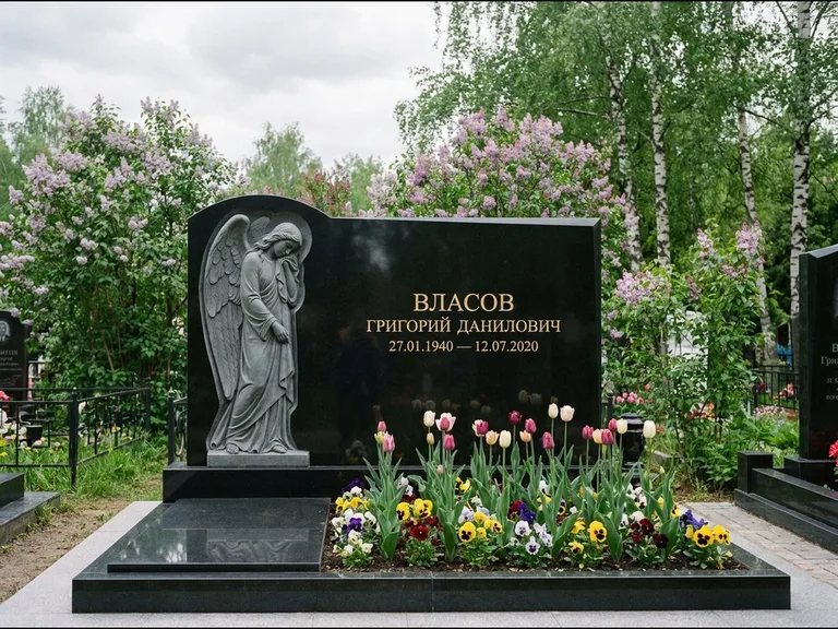 Памятник с барельефом — выполненная работа 3 в Альметьевске