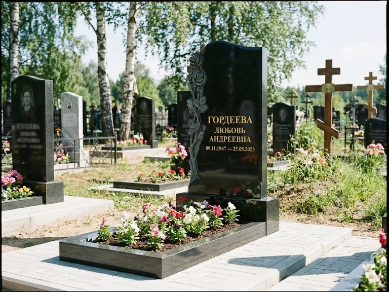 Памятник с барельефом — выполненная работа 4 в Альметьевске