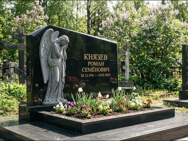 Памятник с барельефом — выполненная работа 9 в Альметьевске