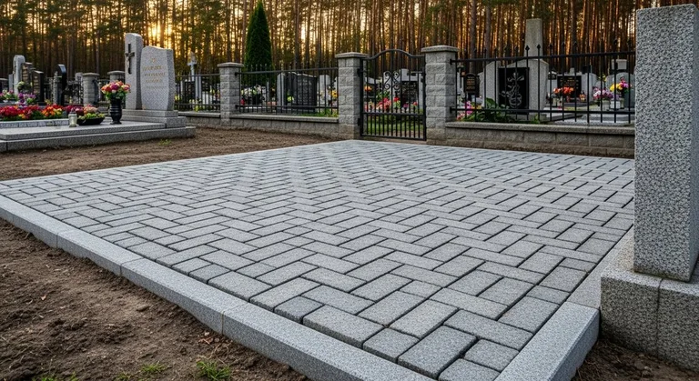 Выполненная работа по благоустройству участка, ПМ043 в Альметьевске