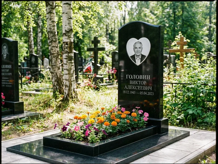 Овальный цветной портрет на керамике в Альметьевске