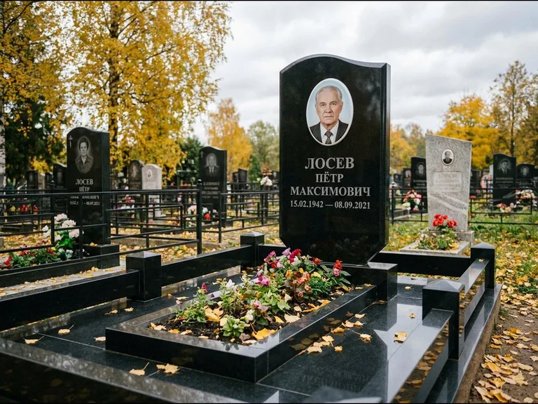 Керамический портрет — работа «Лосев» в Альметьевске