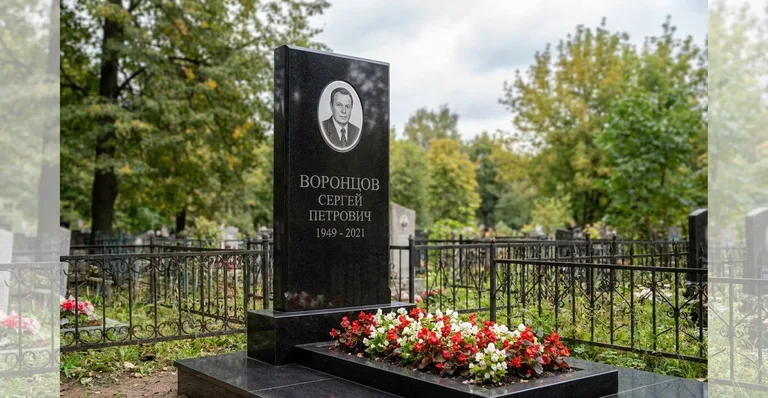 Памятник с цветником, Примеры гранитных и мраморных памятников работы мастерской «Мастер Каменев»