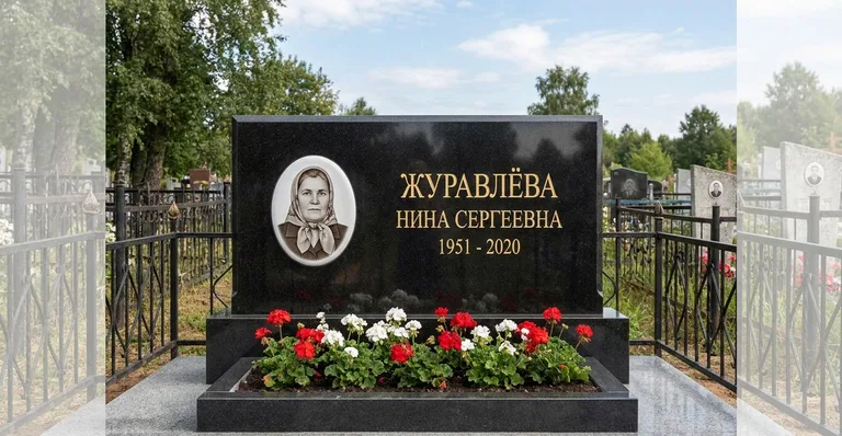 Семейный (двойной) памятник, Памятники мастерской «Мастер Каменев» на кладбищах Перми