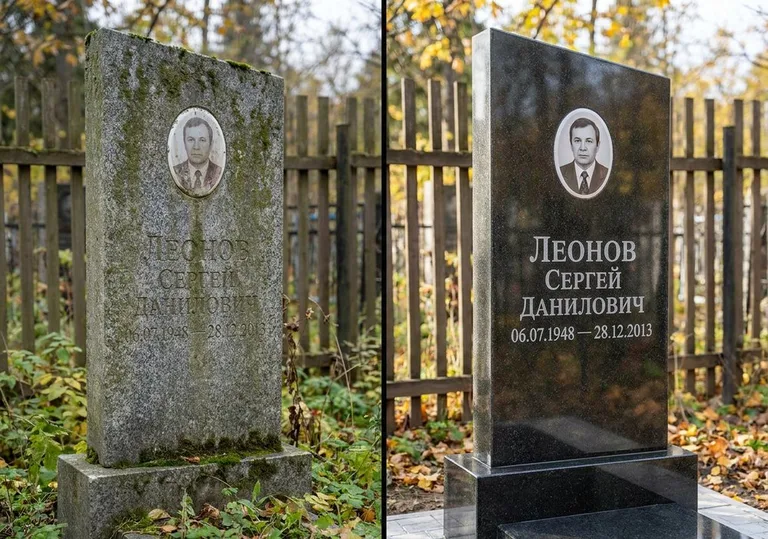 Реставрация запущенного памятника: до и после в Альметьевске
