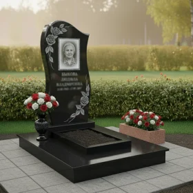 Гранитный мемориальный комплекс светский - ПН124