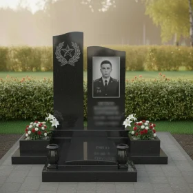 Светский вертикальный памятник из Гранита - ПН305