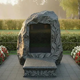 Светский вертикальный Гранитный мемориал - ПН514
