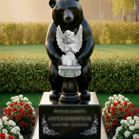 Элитный комбинированный памятник - ПН718