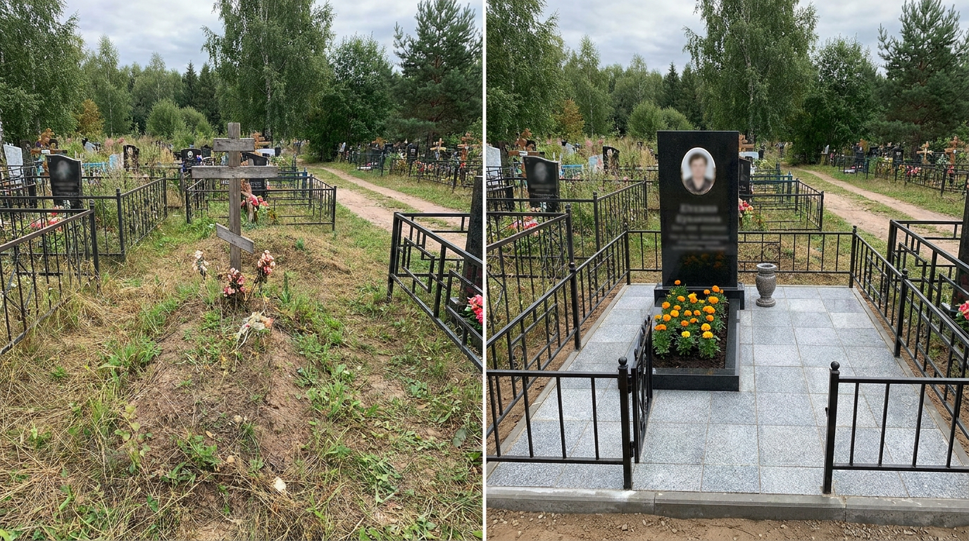 Памятник под ключ в Альметьевске — пример 1